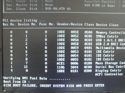 DISK BOOT FAILUREŔFȂ