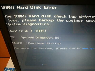 SMART Hard Disk Error